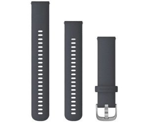 Garmin Quick Release 20mm Granite Blue Silicone Band