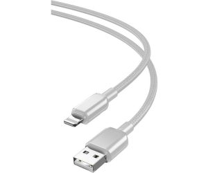 Καλώδιο Φόρτισης XO NB249 5A PVC 5Α USB-A/Lightning White