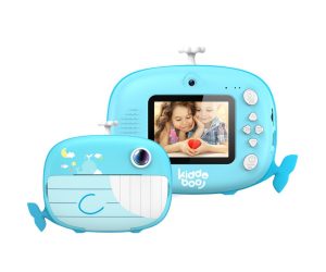 Φωτογραφική Μηχανή Kiddoboo Fotofun 2 Whale KBP82BLU Μπλε