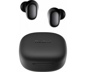 Ακουστικά Bluetooth Handsfree Xiaomi Redmi Buds 6 Play με Θήκη Φόρτισης Μαύρο (BHR8776GL)