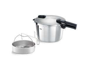 Χύτρα Ταχύτητας Fissler Vitaquick Premium 10 lt με Καλάθι Ατμού