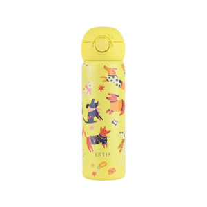 Estia Wonder Bottle Save The Aegean Ανοξείδωτο Παιδικό Παγούρι Θερμός με Καλαμάκι Non Spill Pet Party 500ml 01-43667