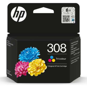 HP 308 Γνήσιο Μελάνι Εκτυπωτή InkJet Πολλαπλό (Color) (7FP20UE)