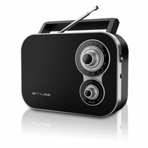 MUSE M-051 R Φορητό Ραδιόφωνο FM/MW Μαύρο