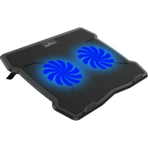 Powertech Cooling Pad για Laptop έως 15.6" με 2 Ανεμιστήρες και Φωτισμό PT-930