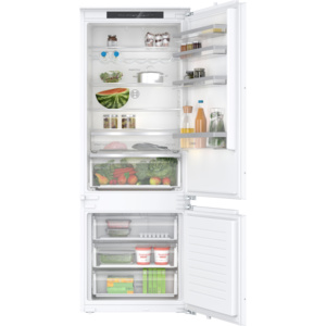 Bosch Εντοιχιζόμενος Ψυγειοκαταψύκτης 383lt NoFrost Υ193.5xΠ70.8xΒ54.8εκ. Λευκός KBN96VFE0